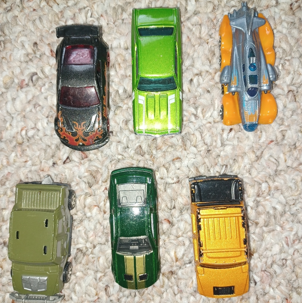 Hot Wheels Toy Cars Set Of Six